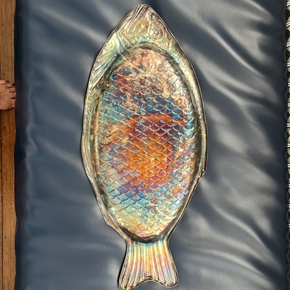 Reed and Barton 100 silver plate fish platter - Picture 5 of 6